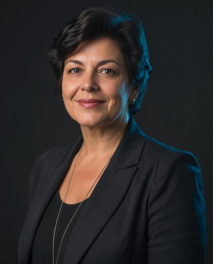 Retrato de Helena Vasques, Ex-VP de Inovação · Varejo