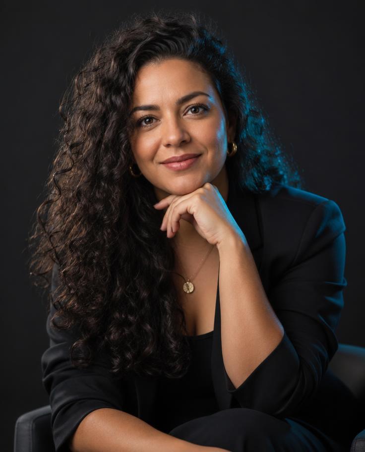 Retrato de Juliana Prado, Head de Produto · SaaS